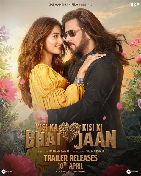Kisi ka bhai kisi ki jaan movie near me - Kisi Ka Bhai Kisi Ki Jaan ( transl. Someone's Brother, Someone's Lover ), also known by the initialism KKBKKJ, is a 2023 Indian Hindi -language action comedy film directed by Farhad Samji and produced by Salman Khan Films. It is a remake of the 2014 Tamil film Veeram. The film stars Salman Khan and Pooja Hegde in the lead roles with Venkatesh ...